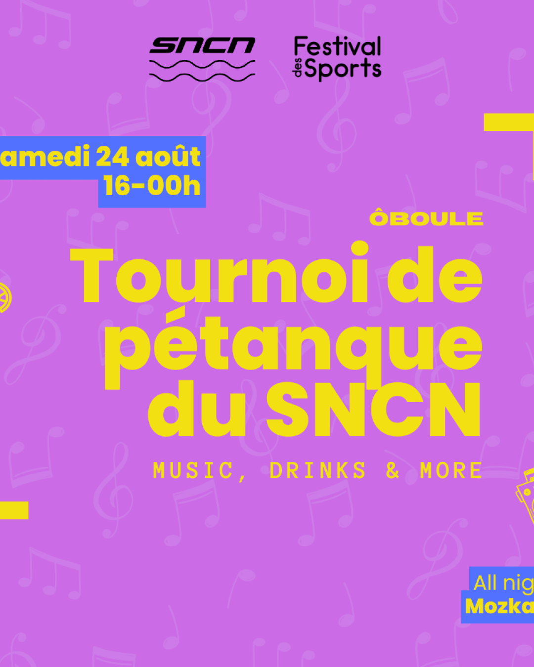 SNCN tournoi de pétanque
